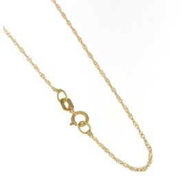 Collana Con Catena Intrecciata Scintillante Singapore Da 0,80 Mm - Foto 12